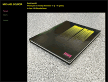 Tablet Screenshot of michaeldelucia.com